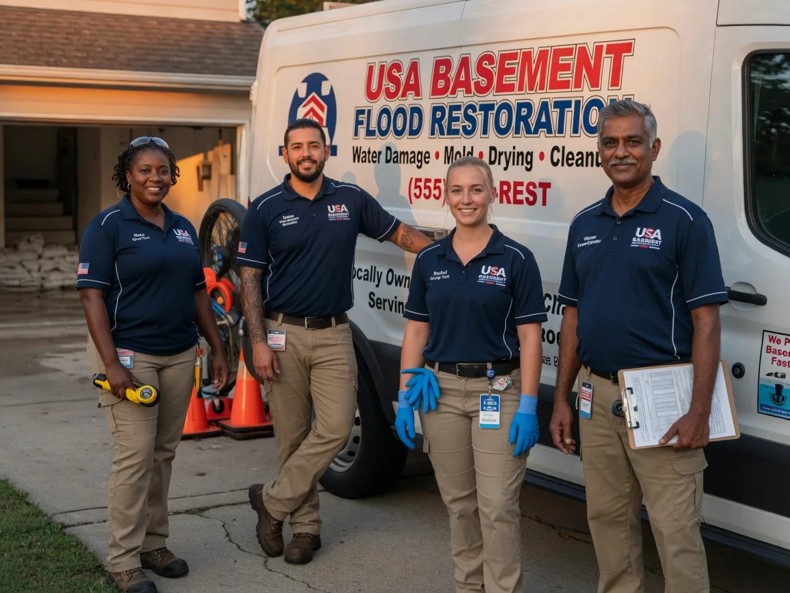 Basement Flood Cleanup company in Jet, OK